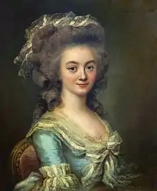 Portrait de femme 1782 - Johann Julius Heinsius