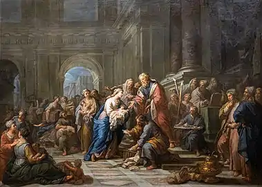 Présentation de Jésus au Temple, musée des Beaux-Arts d'Agen.