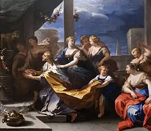 Salomon sacrifiant aux idoles - Giovanni Battista Lama