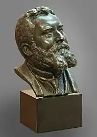 Buste de Jean Jaurès, Gabriel Pech (1914)