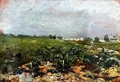 Céleyran, Vue des vignes