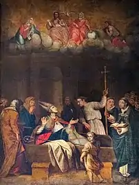 La résurrection de saint Salvi