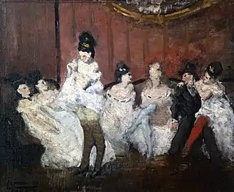 Le salon, Jean-Louis Forain