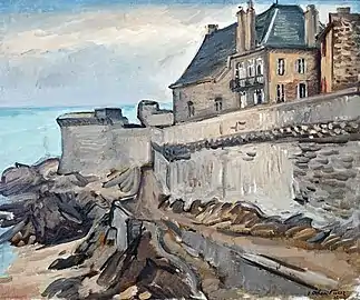 Les remparts de Saint-Malo, Othon Friesz