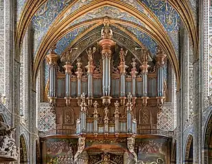 Orgue de tribune de la cathédrale.