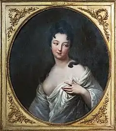 Portrait de jeune femme, Jean-Baptiste Santerre