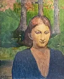 Portrait de ma sœur Madeleine, Émile Bernard