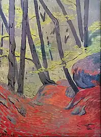 Sous-Bois (Le Huelgoate), Paul Sérusier (1892)