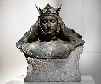 Buste de matrone représentant Barcelone, musée national d'Art de Catalogne