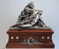 A Gambetta, les Alsaciens reconnaissants - Auguste Bartholdi - 1872