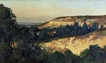 La Vallée - Gustave Courbet