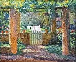 Marquayrol, le portillon blanc , vers 1920