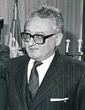 José Federico de Carvajal, en 1982.