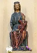 Une Vierge à l'Enfant assise