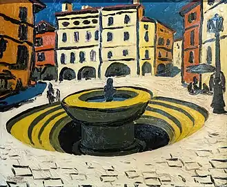 La place du Griffoul - Georges Gaudion (1913)