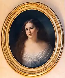 Portrait d'Adèle de Rothschild (1867) par Charles Escot