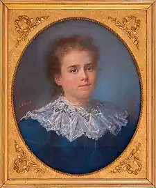 Portrait de Rose Caussé Gondrand  par Charles Escot