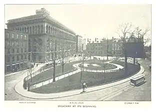 Le parc en 1893.