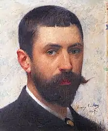 Autoportrait (1889), huile sur toile.