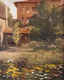 Le Jardin du peintre à Toulouse (1935).