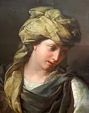 Jeune femme coiffée d'un turban - XVIIe siècle