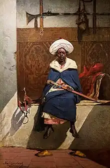 Le caïd marocain Tahamy - Jean-Joseph Benjamin-Constant
