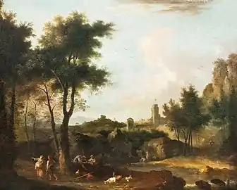 Paysage - Giovanni Francesco Grimaldi