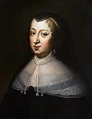 Portrait d'Anne d'Autriche régente de France
