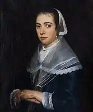 Portrait de femme XVIIIe siècle