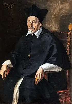 Portrait de Mgr Louis de Vervins - Nicolas Tournier