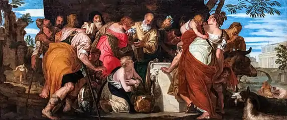 Sacre du roi David, d'après Paolo Veronese