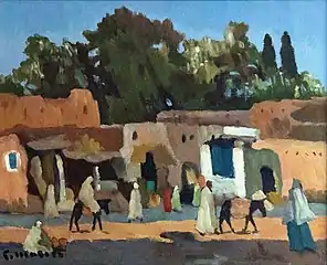 Une Place à Marrakech - Louis Morère