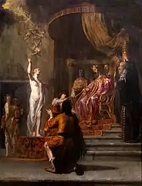 Zorobabel devant Darius par Nicolaus Knüpfer