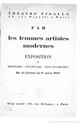 Société des Femmes Artistes Modernes