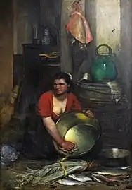 Intérieur de cuisine (1865), Musée d'Arts de Nantes.