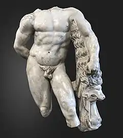 Hercule au repos Marbre de Saint-Béat - Musée Saint-Raymond