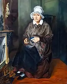 Mme Durand, mère du peintre (1842).