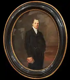 L'Homme à la redingote (1845), portrait présumé du père du peintre.