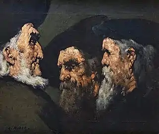 Trois vieux juifs, Saint-Quentin Musée Antoine-Lécuyer .