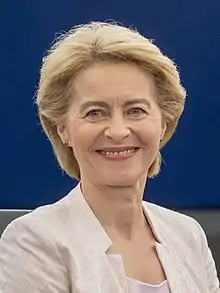 Photo d'Ursula von der Leyen, présidente de la Commission.