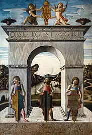Arc de triomphe du dogeNicolò Tron - (1471)