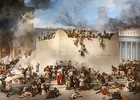 La Destruction du temple de Jérusalem (1867), Galleria d'Arte Moderna, Venise.