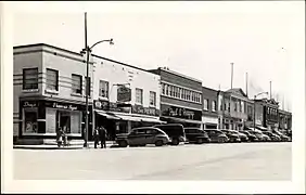 Amos, Carte postale vers 1930-1948