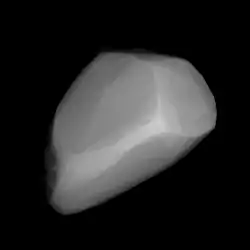 Description de l'image 000407-asteroid shape model (407) Arachne.png.