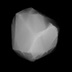 Description de l'image 001058-asteroid shape model (1058) Grubba.png.