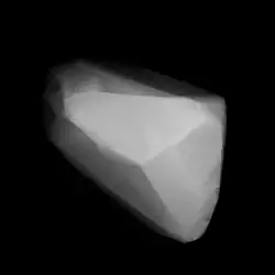 Description de l'image 001073-asteroid shape model (1073) Gellivara.png.