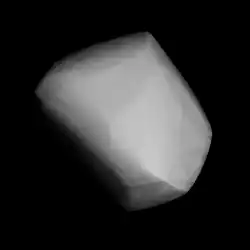 Description de l'image 001117-asteroid shape model (1117) Reginita.png.