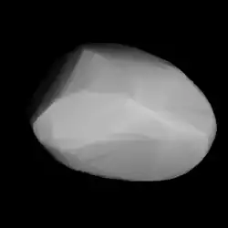 Description de l'image 001223-asteroid shape model (1223) Neckar.png.