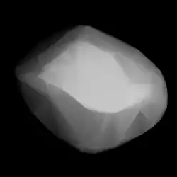 Description de l'image 001337-asteroid shape model (1337) Gerarda.png.