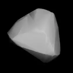 Description de l'image 001356-asteroid shape model (1356) Nyanza.png.